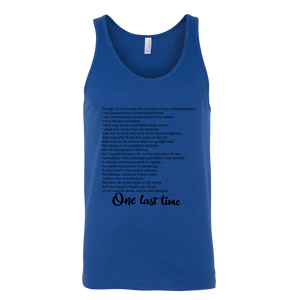 One Last Time Tank
