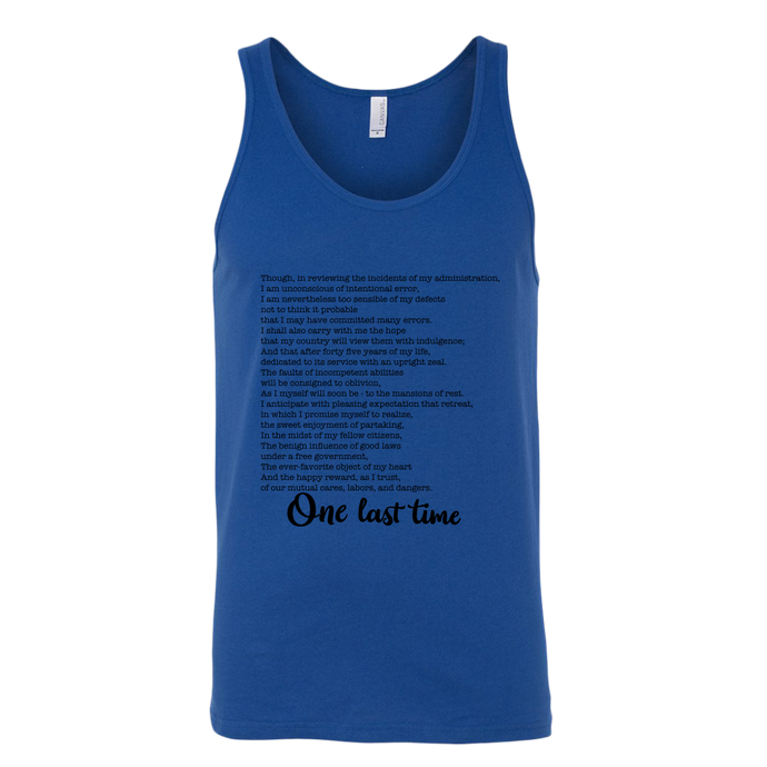 One Last Time Tank