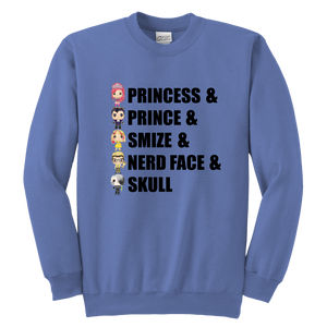 Emojiland Youth Crewneck Sweatshirt