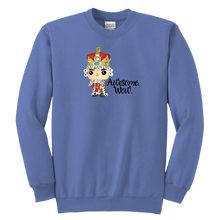 Load image into Gallery viewer, Awesome Wow Crewneck Sweatshirt