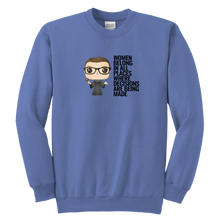 Load image into Gallery viewer, RBG Youth Crewneck Sweatshirt