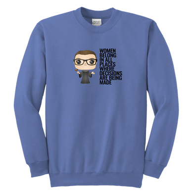 RBG Youth Crewneck Sweatshirt