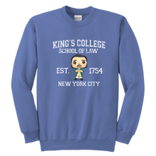 Load image into Gallery viewer, King&#39;s College Youth Crewneck Sweatshirt