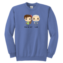 Load image into Gallery viewer, Persephone &amp; Hades Youth Crewneck Sweatshirt