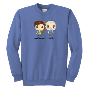 Persephone & Hades Youth Crewneck Sweatshirt