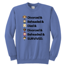 Load image into Gallery viewer, Six Queens Youth Crewneck Sweatshirt