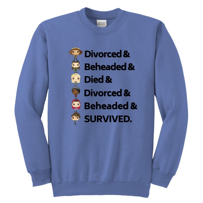 Six Queens Youth Crewneck Sweatshirt