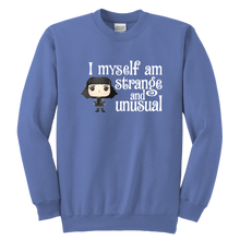 Load image into Gallery viewer, Lydia Strange &amp; Unusual Youth Crewneck Sweatshirt