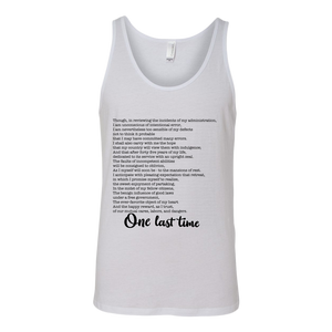 One Last Time Tank