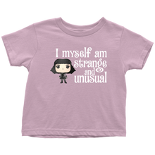 Load image into Gallery viewer, Lydia Strange &amp; Unusual Toddler T-Shirt