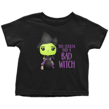 Load image into Gallery viewer, Bad Witch Toddler T-shirt