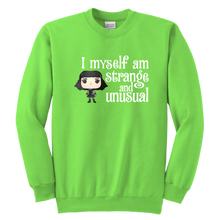 Load image into Gallery viewer, Lydia Strange &amp; Unusual Youth Crewneck Sweatshirt