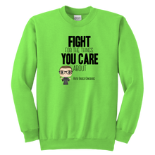 Load image into Gallery viewer, RBG Fight Youth Crewneck Sweatshirt