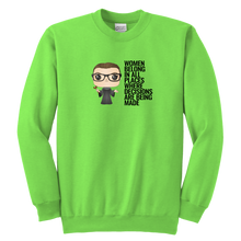 Load image into Gallery viewer, RBG Youth Crewneck Sweatshirt