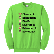 Load image into Gallery viewer, Six Queens Youth Crewneck Sweatshirt