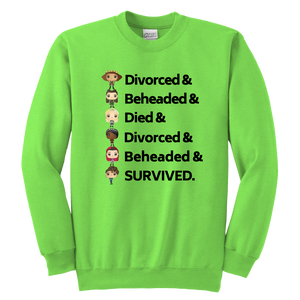 Six Queens Youth Crewneck Sweatshirt