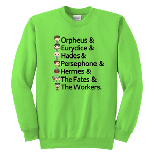 Hadestown Youth Crewneck Sweatshirt