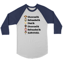 Load image into Gallery viewer, Six Queens Raglan T-Shirt