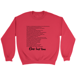 One Last Time Crewneck Sweatshirt