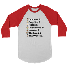 Load image into Gallery viewer, Hadestown Raglan T-Shirt