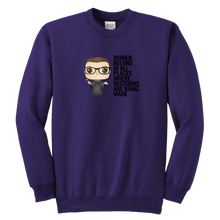 Load image into Gallery viewer, RBG Youth Crewneck Sweatshirt