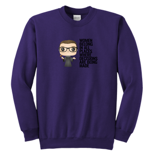 RBG Youth Crewneck Sweatshirt