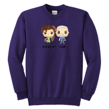 Load image into Gallery viewer, Persephone &amp; Hades Youth Crewneck Sweatshirt