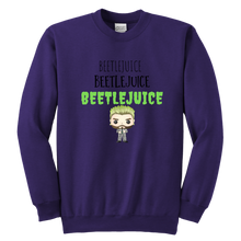 Load image into Gallery viewer, Beetlejuice Youth Crewneck Sweatshirt