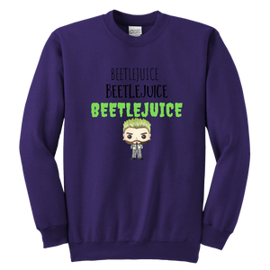 Beetlejuice Youth Crewneck Sweatshirt