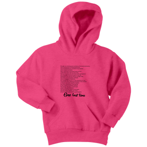 One Last Time Youth Hoodie