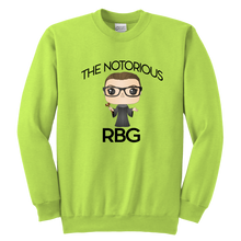 Load image into Gallery viewer, RBG Youth Crewneck Sweatshirt