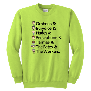 Hadestown Youth Crewneck Sweatshirt