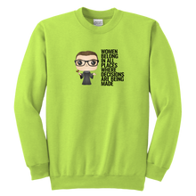 Load image into Gallery viewer, RBG Youth Crewneck Sweatshirt