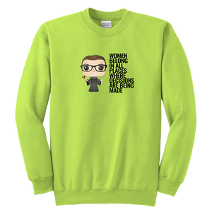RBG Youth Crewneck Sweatshirt