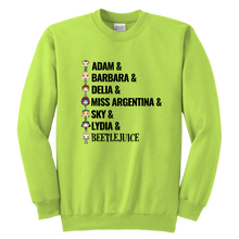 Load image into Gallery viewer, Beetlejuice Youth Crewneck Sweatshirt