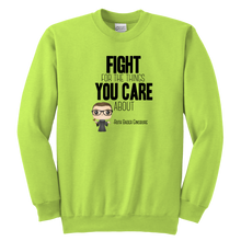Load image into Gallery viewer, RBG Fight Youth Crewneck Sweatshirt