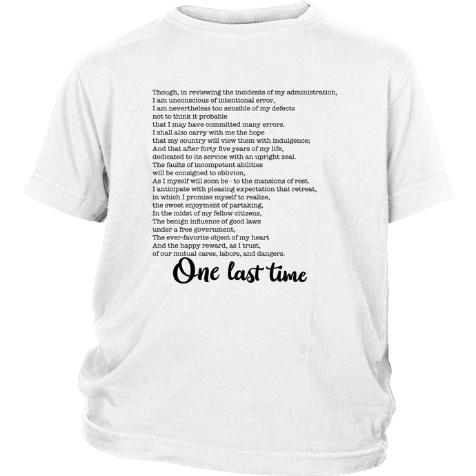 One Last Time Youth T-Shirt