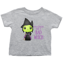 Load image into Gallery viewer, Bad Witch Toddler T-shirt