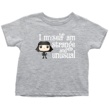 Load image into Gallery viewer, Lydia Strange &amp; Unusual Toddler T-Shirt