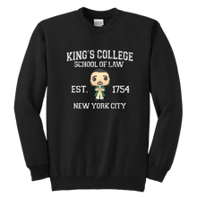 Load image into Gallery viewer, King&#39;s College Youth Crewneck Sweatshirt