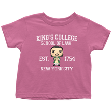 Load image into Gallery viewer, King&#39;s College Toddler T-Shirt