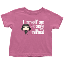 Load image into Gallery viewer, Lydia Strange &amp; Unusual Toddler T-Shirt