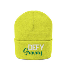 Load image into Gallery viewer, Defy Gravity Knit Beanie