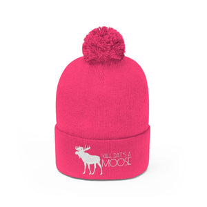 Dat's A Moose Pom Pom Beanie