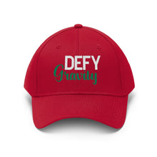 Load image into Gallery viewer, Defy Gravity Unisex Twill Hat
