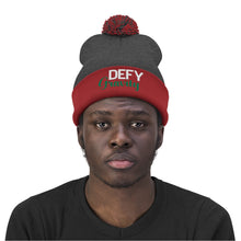 Load image into Gallery viewer, Defy Gravity Pom Pom Beanie