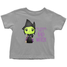 Load image into Gallery viewer, Bad Witch Toddler T-shirt