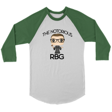 Load image into Gallery viewer, RBG Raglan T-Shirt