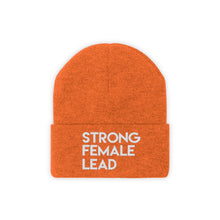 Load image into Gallery viewer, Strong Female Lead Knit Beanie