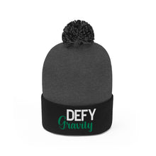 Load image into Gallery viewer, Defy Gravity Pom Pom Beanie